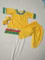cotton baby girl dress set for newborns 3peice suit. 
