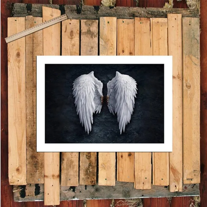 Sweet%20Home%C2%B7%20%5B%2030x40%20/%2075x100cm%5DANGEL%20WINGS%20Print%20Picture%20Art%20Pictures%20Canvas%20Wall%20Art%20Prints%20Unframed%20Home%20Decor%20(frame%20not%20included)%20-%20Image%205