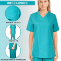 Doctor Uniform Scrub For Women Ladies Girls Students  Nurse Hospital Medical Suit Export Quality Customized. 