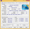 Intel® Core™2 Quad Processor Q6600 8M Cache, 2.40 GHz, 1066 MHz FSB. 