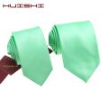 Mint Green Solid Color Necktie Uni Vintage Formal Male Tie Knot Banquet Green POLO Shirt Men Neck Tie Wedding 100% Waterproof. 