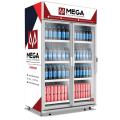 Mega 1000 Ltrs. Bottle Chiller Visi Cooler Can Beverage Refrigerator | Freestanding Ultra Cool Mini Drink Fridge. 