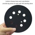 LKPCIGCXM 5 Inch 8 Hole Sander Hook and Loop Replacement Sanding Pad for Makita BO5010,BO5030/K,BO5031K,BO5041K,XOB01Z Sander. 