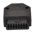 OBD2 OBD II 16 pin connector socket Diagnostic Tool Adapter OBD connector + Enclosures + Terminal + screws. 