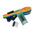 CH340 module USB to TTL CH340G upgrade download a small wire brush plate STC microcontroller board USB to serial instead PL2303. 