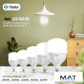 Factor LED Bulb, Dora Series, With One Year Warranty, Available in 25w, 30w, 40w, 50w Color: Cool White,  E27 Chori, In a very low price. 