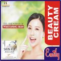 MALAMAH DR BLUSH SKIN FIT RICE AND WHEAT BEAUTY CREAM SKINFIT 3 IN 1 MULTI VITAMIN BRIGHTENINGS SERIES CREAM WITH SABAYA EXTRACTS, FOR ADVANCE FACE FRESHNESS, FRECKLES, ANTI WRINKLES, ANTI AGING, DARK CIRCLES, DEEP SKIN TREATMENT AND ULTRA HD GLOW SPF 30. 
