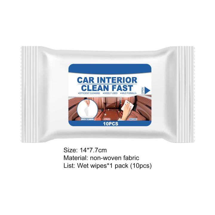 Car Cleaning Wipe Efficient Car Interior Cleaner Protective Wipes