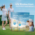 5 Pairs UV Golf Patches Moisturizing Breathable Sun Protection Face Patch for Golfs Beach Travel. 