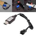 7.4V USB Charging Cable Short Circuit Protection 4 Po Battery DC5V. 