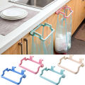Hanging Trash Rack Storage Kitchen Garbage Bag Holder Hanging Kitchen Trash Rack Plastic Garbage Bag Holder, Dustbin, Towel Rack For Kitchen. 
