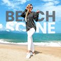 Fast Forward Women’s Tunic Blouse Twist Knot, Long Sleeves T Shirt, Loose Fitting Pullover Tops. 