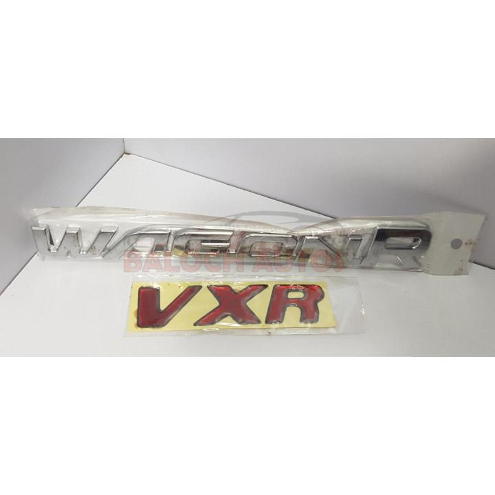 WagonR + VXR Monogram - Logo