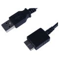 USB data charg cable cord Sony Walkman E052 A844 A845 MP3 MP4 player black. 