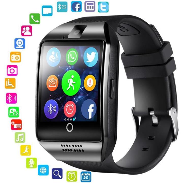 2019 Explosion Models Q18 Smart Phone Watch High-end Curved Screen