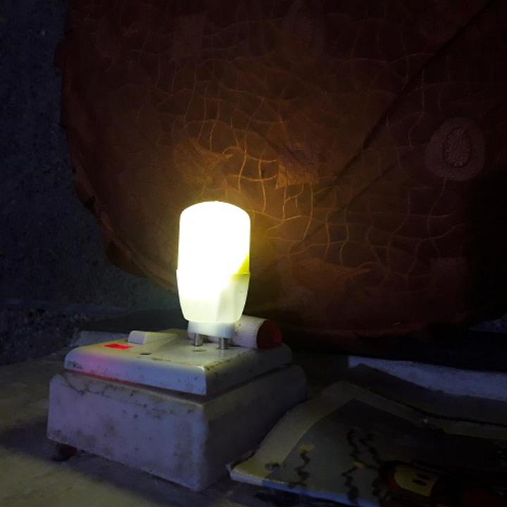 Light Emitting Diode (LED) Night Bulb 0.5 Watts led bulb Plug and play ...