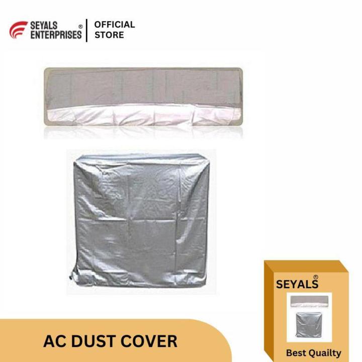 SEYALS 1 Ton 1.5 Ton  DC Inverter AC Dust Cover For Indoor & Outdoor Unit Good Parachute Quality Air Conditioner Waterproof dust Cover