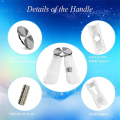 Freezer Handle Support Kit Freezer Handle Support DA61-07540A PS4145181 AP5578979 3160453 DA67-02787A for Samsung Refrigerator. 