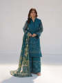 Salitex Eid Collection 3 Piece for Women Unstitched Festive Embroidered Suit (SUNW7NO105). 
