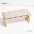 Yuthorite Japanese manicure hand pillow tool log simple style mat can place light therapy machine solid wood light luxury table mat. 