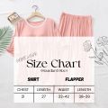 The Vintage Clothing Pink rose Premiun Women Night Dress | Night Suit For Women | ladies Sleep wear Night Su. 