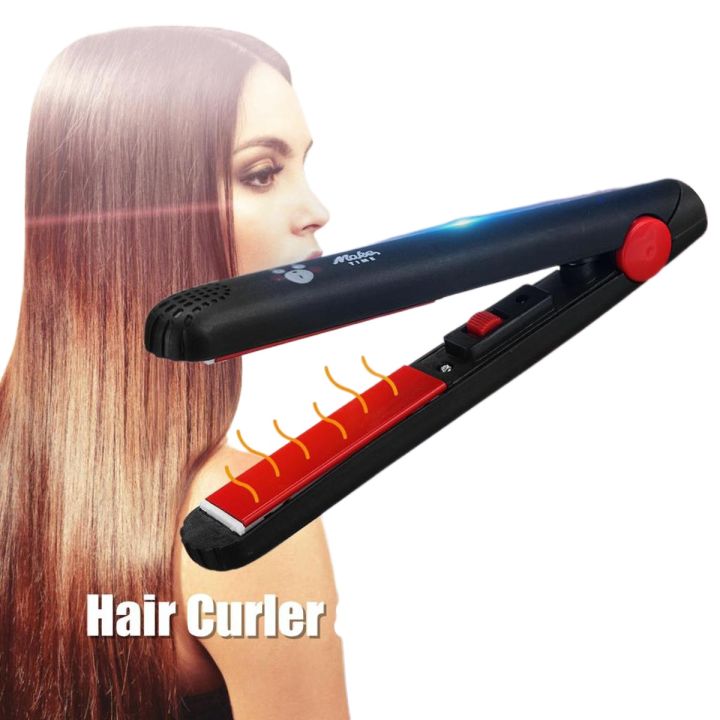 Mini%20Hair%20Straightner%20And%20Straightener%20Flat%20Iron%20Ceramic%20Hair%20Straightener%20Dry%20and%20Wet%20Thermostatic%20Electric%20Curling%20Iron%20-%20Image%202