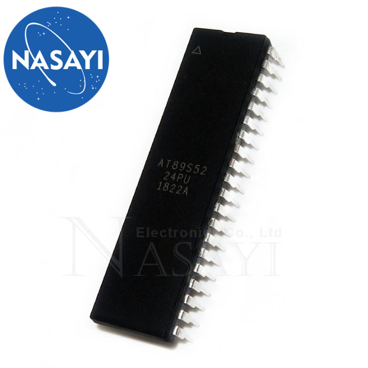 5 Pezzi Di Microcontrollore AT89S52-24PU DIP-40 &ndash; ATMEL, Nuovo, Per Progetti Elettronici