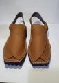 Pure leather light Brown peshawari  Sandals for men. 