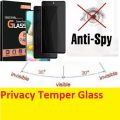infinix Smart 5 Privacy Temper Glass 9d Anti_Spy Protector Glass HD High quality paper. 