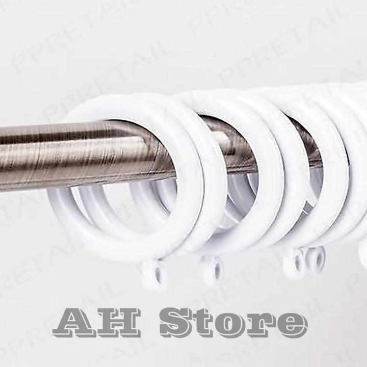 White%20Plastic%20Curtain%20Rings,%2032mm%20plastic%20shower%20curtain%20hooks%20and%20rings,%20Plastic%20bathroom%20Curtain%20Pole%20Rod%20Rings%20Loop%20Hook%20-%20Image%204