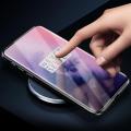 For OnePlus 7 Pro Casing 360° Full Body Transparent Tempered Glass with Magnetic Adsorption Metal Bumper Case Cover. 