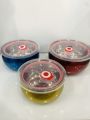 Food Container | Stainless Steel Salad Bowl set in Multi Colour | 5Pcs & 3pcs Colorful & Simple Bowls. 