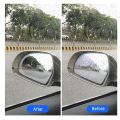 2pcs Waterproof Anti Fog Car Rear View Mirror Film Anti Glare Mist Rainproof Side View Window Clear Protective Sticker. 