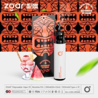 ZGAR DEVICE 3000 PUFFs- Watermelon Ice-cream-Top Flavor