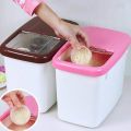 Techmanistan Random Color - 10Kg Capacity Rice Container With Cup, Cereal Container Kitchen Organizer Food Storage Box with Lid for Floor Storage Pet Food Storage Box, Food Storage Container. 