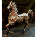 Handcrafted 100% Pure Brass Large Size Stallion.....Horse Figure .....Special Introductory Price!!!!!!. 