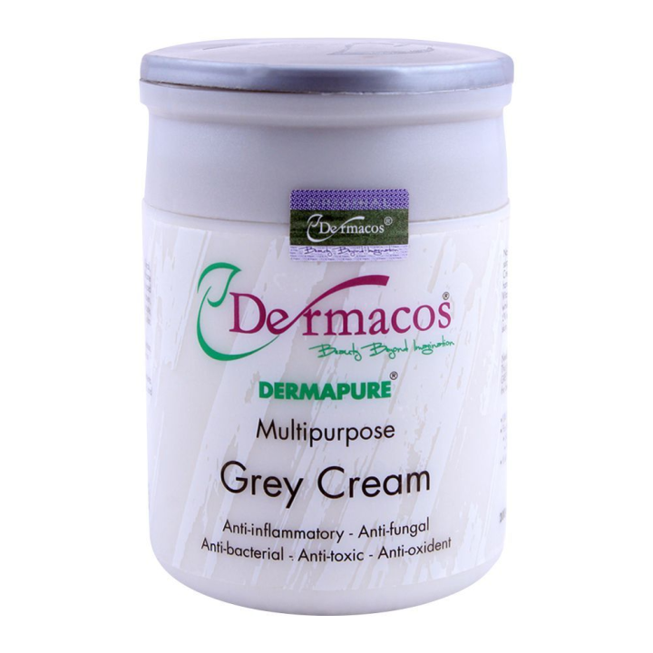 Dermacos Dermapure Multipurpose Grey Cream | Multipurpose grey cream for various skin uses | 200g