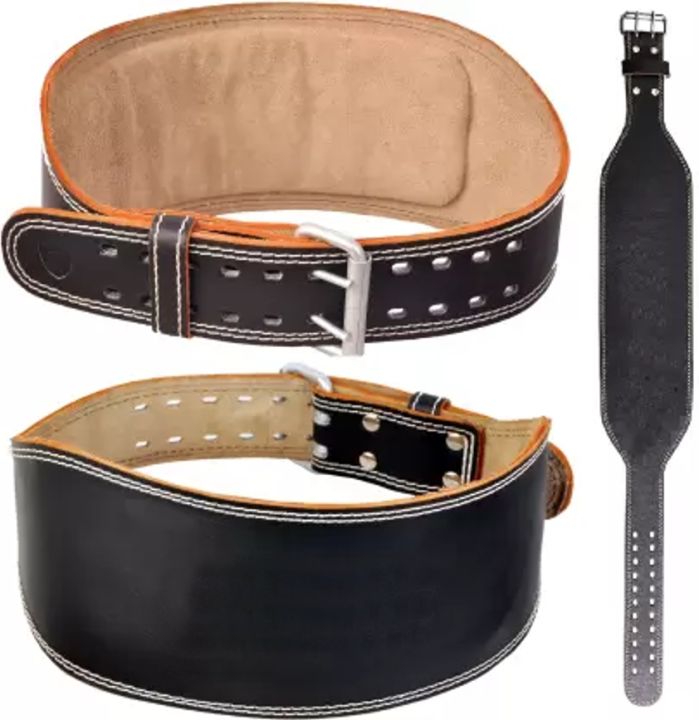 Leather Weight Lifting Belt 6 Inch & 4 inch for Powerlifting