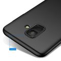 Samsung Galaxy J5 Pro / J6 / J6 Plus / J7 Max / J7 Prime / J7 Pro Soft Silicon Matte Black Back Cover Case Airbag Antishock With Camera Protection Bump. 