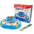 Kids Favorite Fishing Game- GOGO Fishing Toy with 26 fish and Music and Light  Best Birthday Gift. 