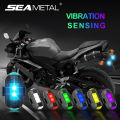 Universal Led Aircraft Strobe Light Motorcycle Car Warning blinker Lamp Vibration Sensing Magnetic Turn Signal with Remote Control. 