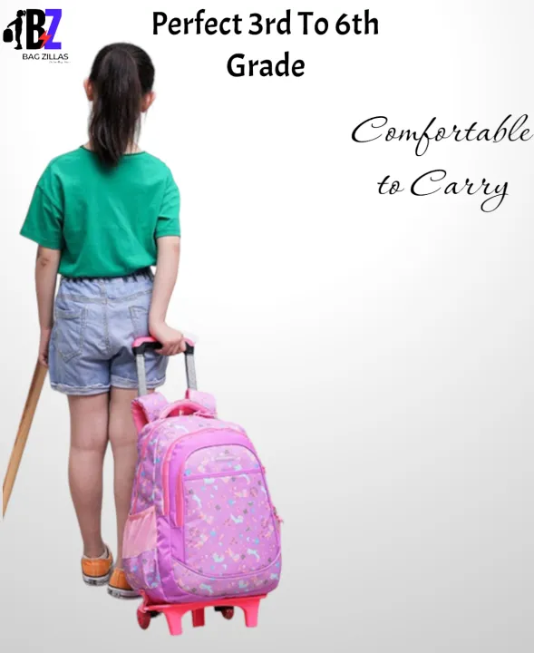 Bagzillas:High%20Quailty%20Durable%20Girls%20Handcarry%20Trolly%20Bag%20School%20Bags%20for%20Girls%20Waterproof%202%20Wheeler%20Backpack%20Top%20Ranked%20school%20bag%20for%20girls%20Suite%202nd%20To%206th%20Grade%20-%20Image%208