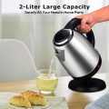Electric Kettle (2.0 Litre) Hot Water Kettle Elegant Design Premium Quality Tea Coffee Warmer with Automatic Switch Function. 