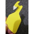 Animal Ear Tag for identification for Cow, Buffalos, Sheep, Goat (High Quality Imported) Single piece Tags Zeetag Zee Tag ZeeTags. 