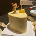 Hold Cheese Mouse Cake Decorating Accessories Children's Day Cat and Mouse Piece of Cheese Small Cake Cheese Mold. 