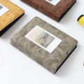 Retro 3 Inches 64 Pockets Photo Album Mini Instant Album Polaroid Photo Album. 