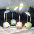 ❉THEBEST❉ USB LED Table Light Rechargeable Cute Cat Work Lamp 400mAh for Living Room Study.