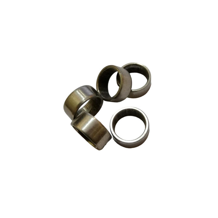 Stainless Steel Plain Rings For Raw Parrots 2pcs