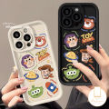 Strawberry Bear Lotso Soft Case for Redmi Redmi 12 9T A1 10C A2 10A 12C 9C NFC 9A 9 Note 11 8 12 9 10 Pro Max 10s POCO M3 X5 C55 MI 11 12 Lite Buzz Lightyear Toy Story Alien Cover. 