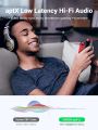 Bluetooth 5.0 Transmitter Compatible for Nintendo Switch Switch Lite 3.5mm Audio Adapter with APTX Low Latency Supports Wireless Bluetooth Headphones and Speakers. 